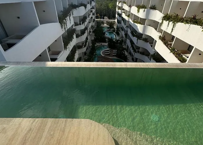 Apartment Getaway With Jacuzzi & Pools Tulum