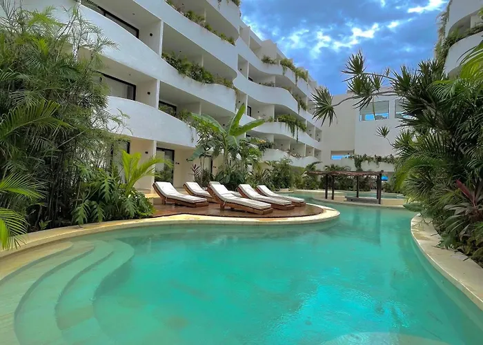 Getaway With Jacuzzi & Pools Tulum Pueblo