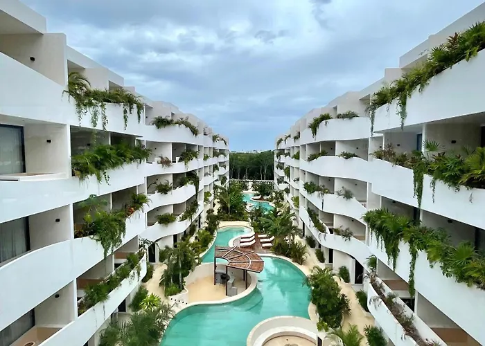 Apartment Getaway With Jacuzzi & Pools Tulum